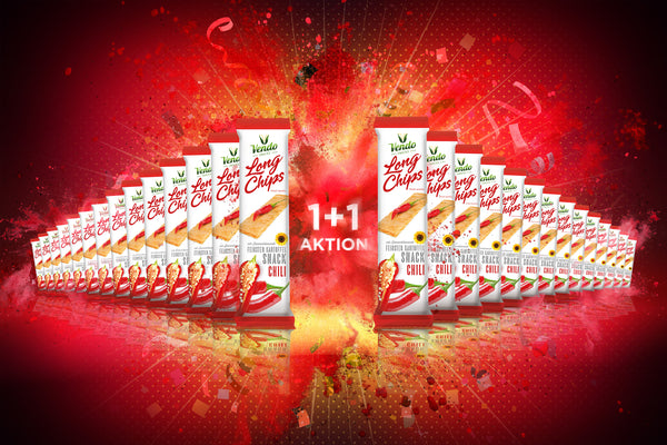 Long Chips Chili 75 g im Vorratskarton (= 160 Pkg. a 75g)